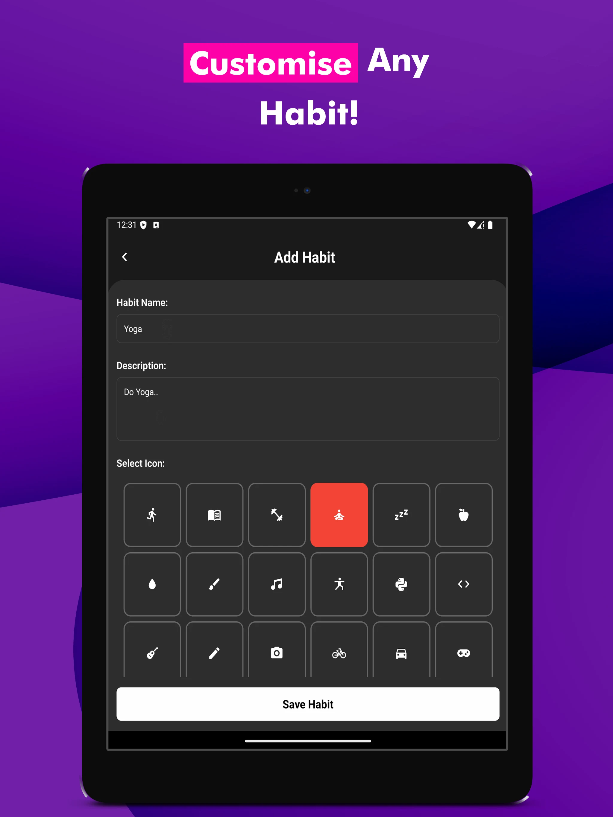 Habit Tracker - HabitBox screenshot
