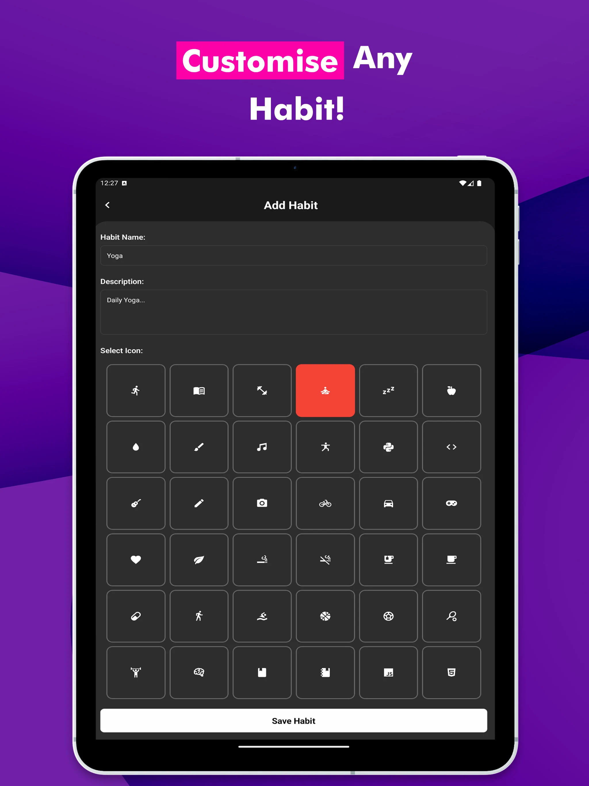 Habit Tracker - HabitBox screenshot